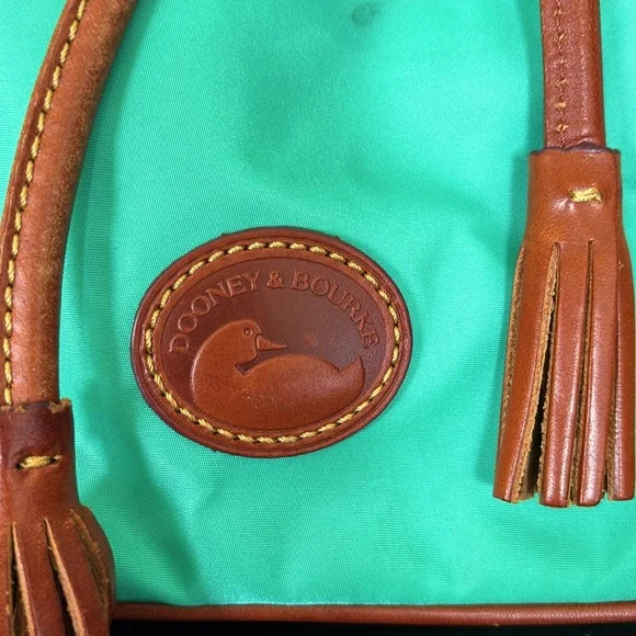 Dooney and Bourke Nylon Backpack Light Green - Picture 4 of 16